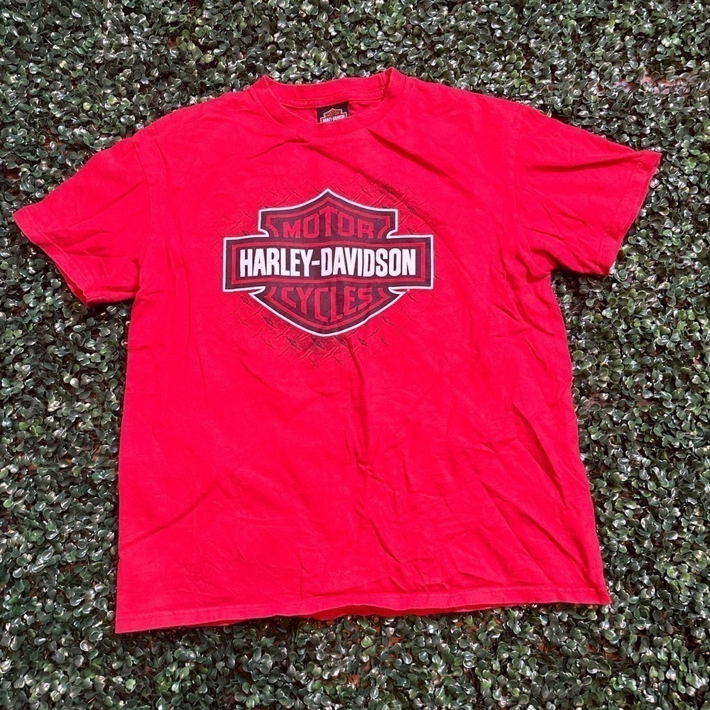 VTG Adult Harley-Davidson Minuteman Dartmouth Res T-Shirt Size Large Biker Maine